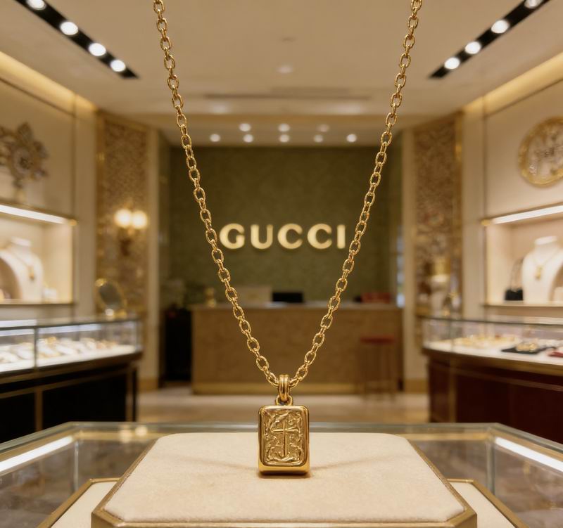 Gucci Necklace  03yxs129 (4)