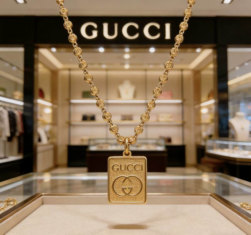 Gucci Necklace  03yxs155 (4)