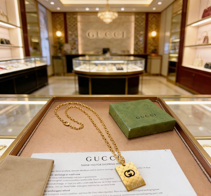 Gucci Necklace  03yxs156 (9)