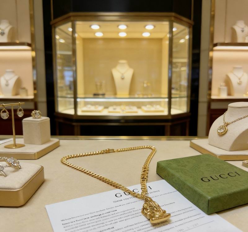 Gucci Necklace  03yxs161 (4)