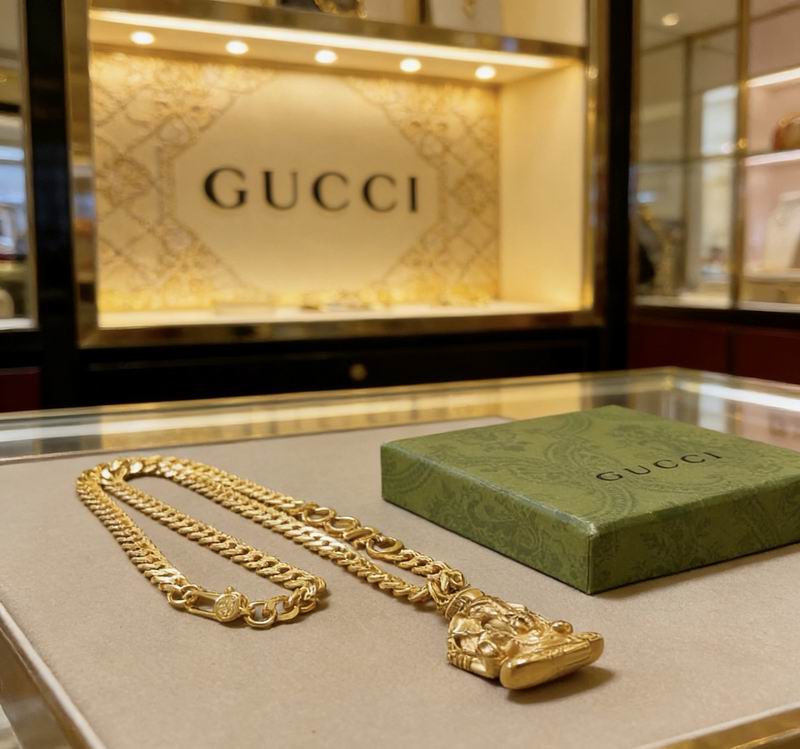 Gucci Necklace  03yxs161 (5)