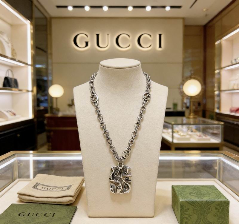 Gucci Necklace  03yxs162 (7)