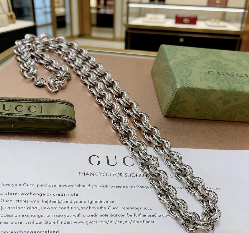Gucci Necklace  03yxs171 (6)