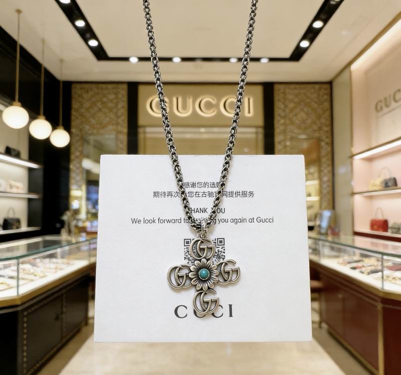 Gucci Necklace  03yxs186 (1)