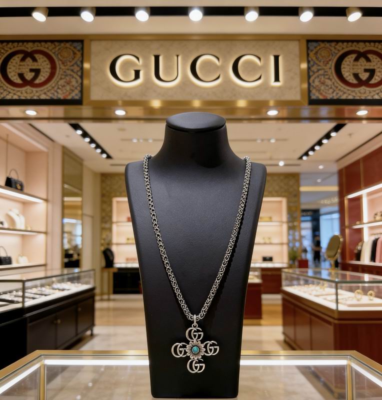 Gucci Necklace  03yxs186 (4)