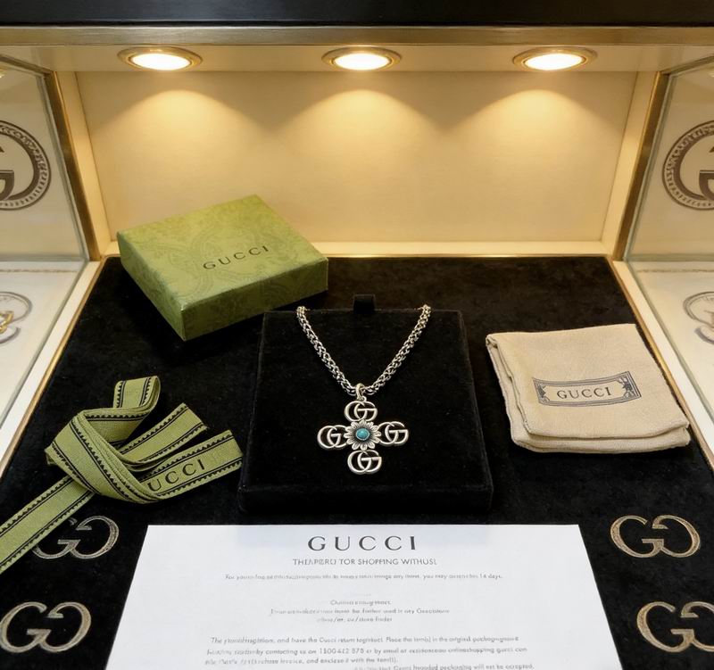 Gucci Necklace  03yxs186 (7)