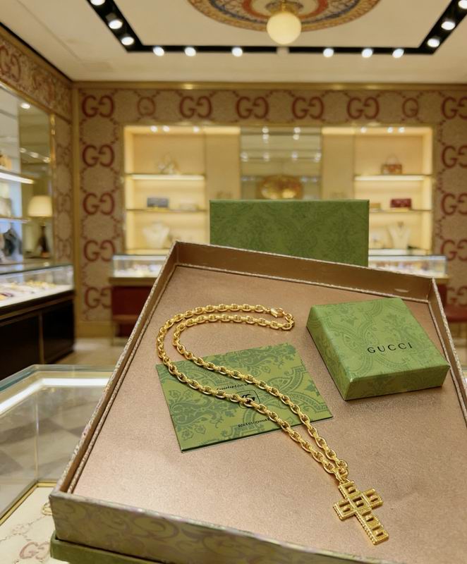 Gucci Necklace  03yxs198 (5)