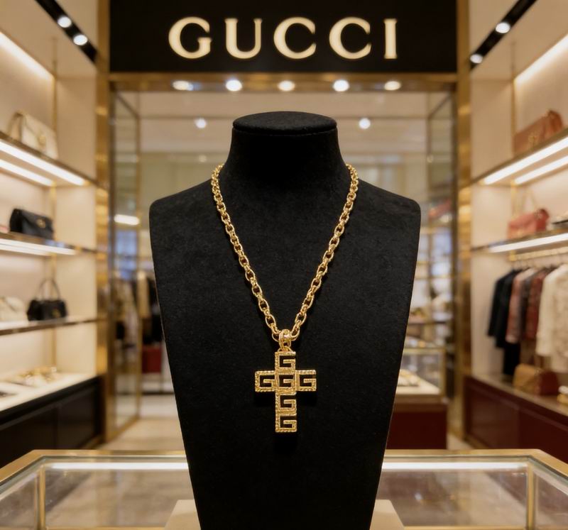 Gucci Necklace  03yxs198 (7)