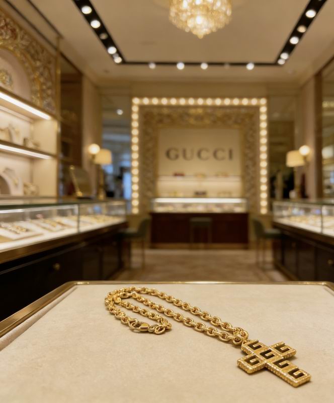 Gucci Necklace  03yxs198 (9)