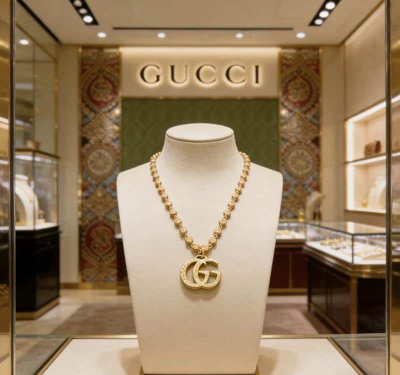 Gucci Necklace  03yxs204 (5)