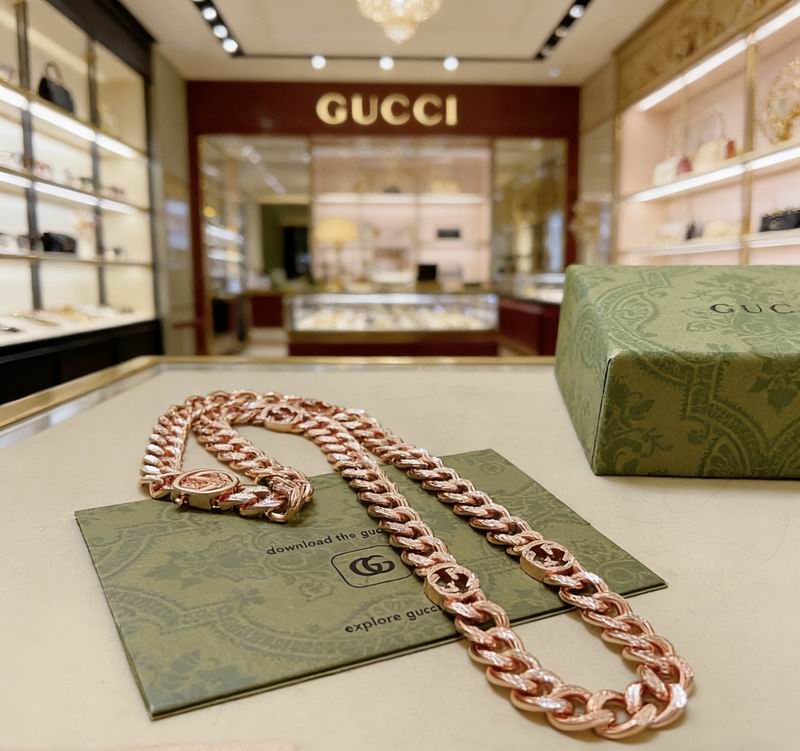 Gucci Necklace  03yxs205 (7)