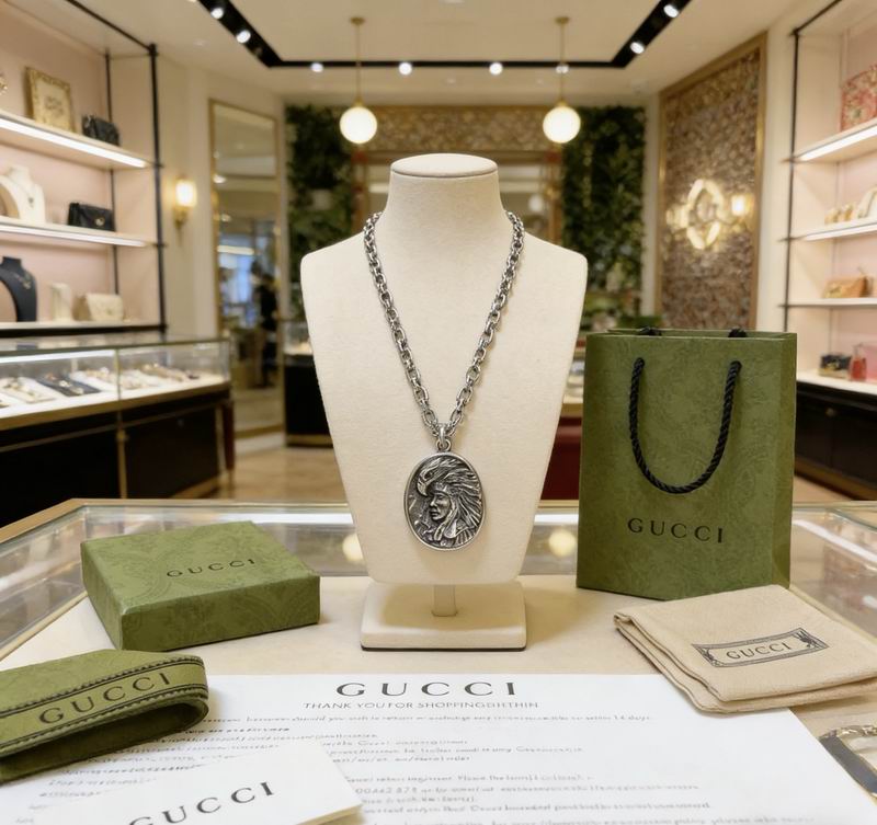 Gucci Necklace  03yxs206 (7)
