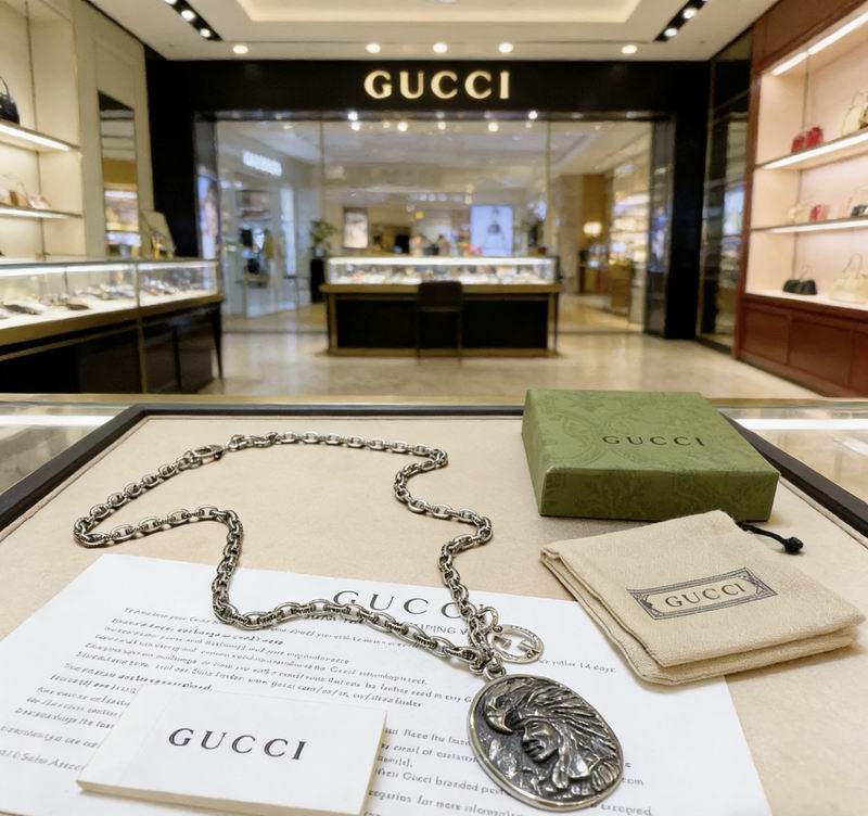 Gucci Necklace  03yxs206 (8)