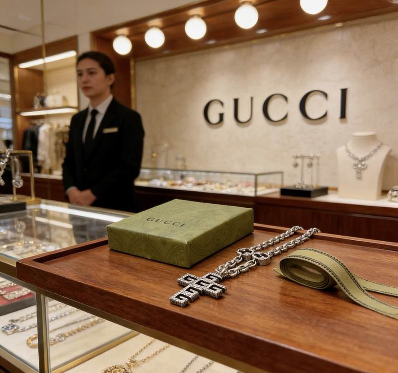 Gucci Necklace  03yxs233 (9)