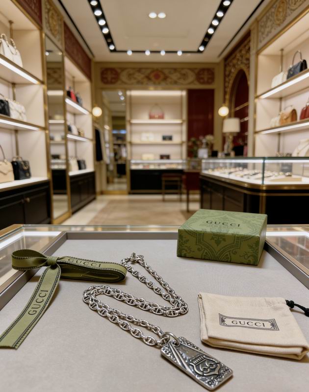 Gucci Necklace  03yxs250 (4)