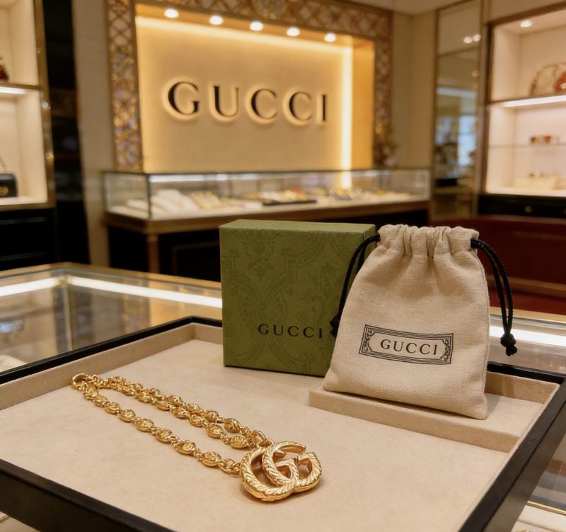 Gucci Necklace  03yxs251 (5)