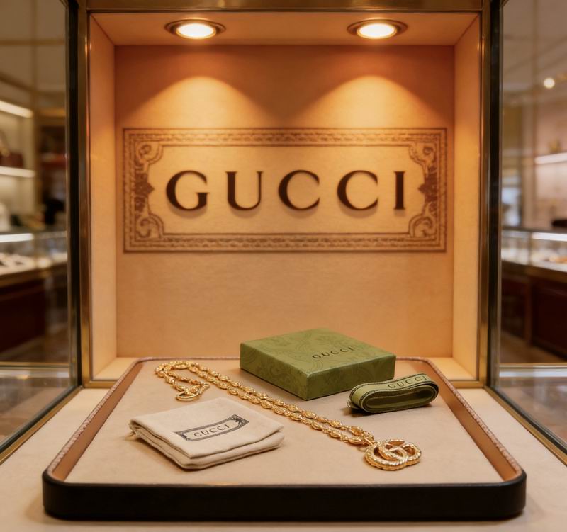 Gucci Necklace  03yxs251 (7)