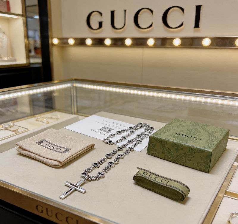Gucci Necklace  03yxs282 (7)