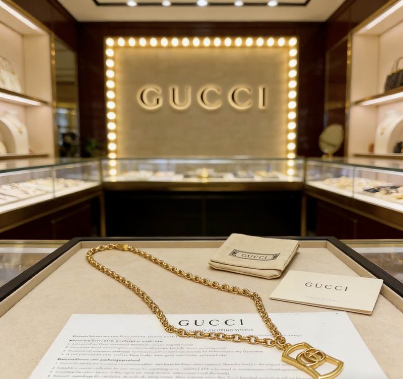 Gucci Necklace  03yxs297 (7)