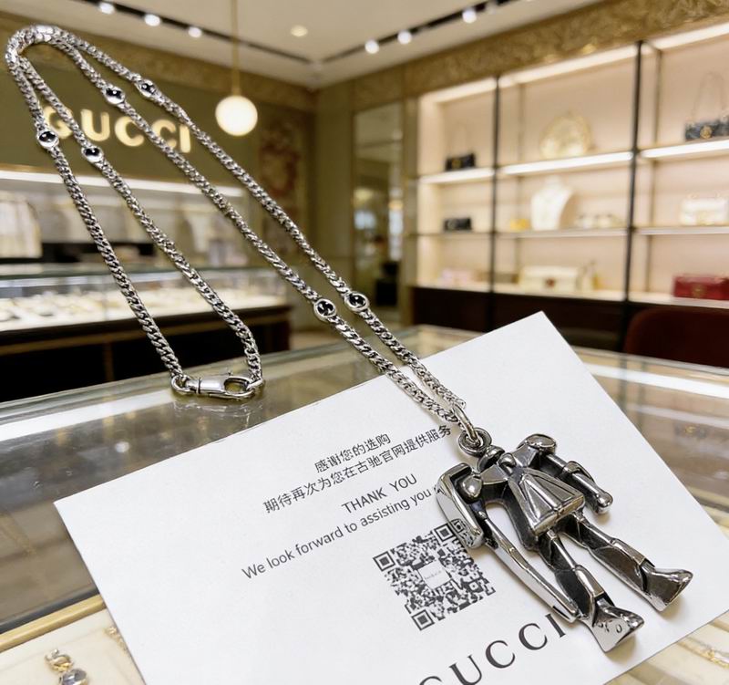 Gucci Necklace  03yxs303 (5)