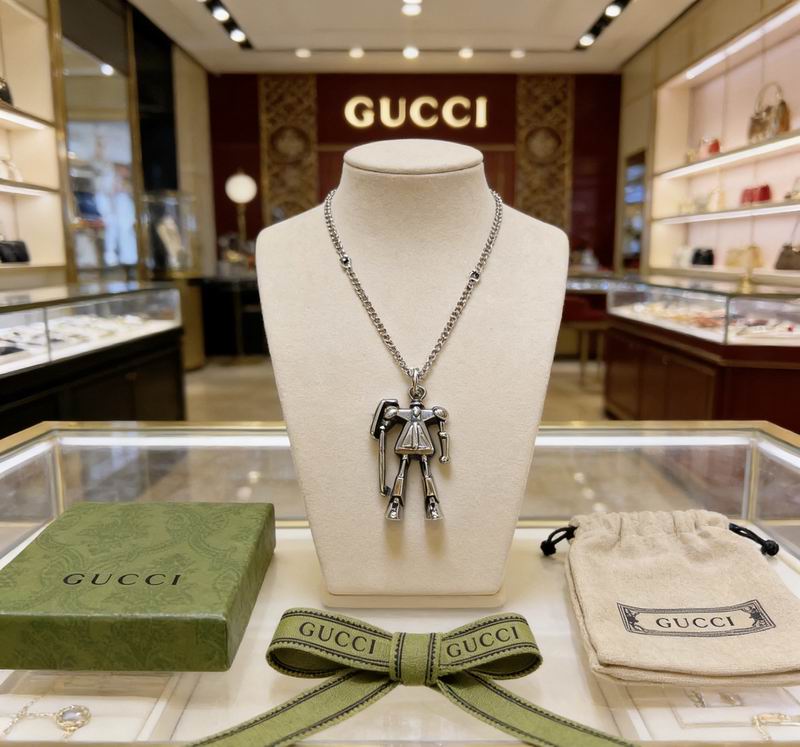Gucci Necklace  03yxs303 (7)