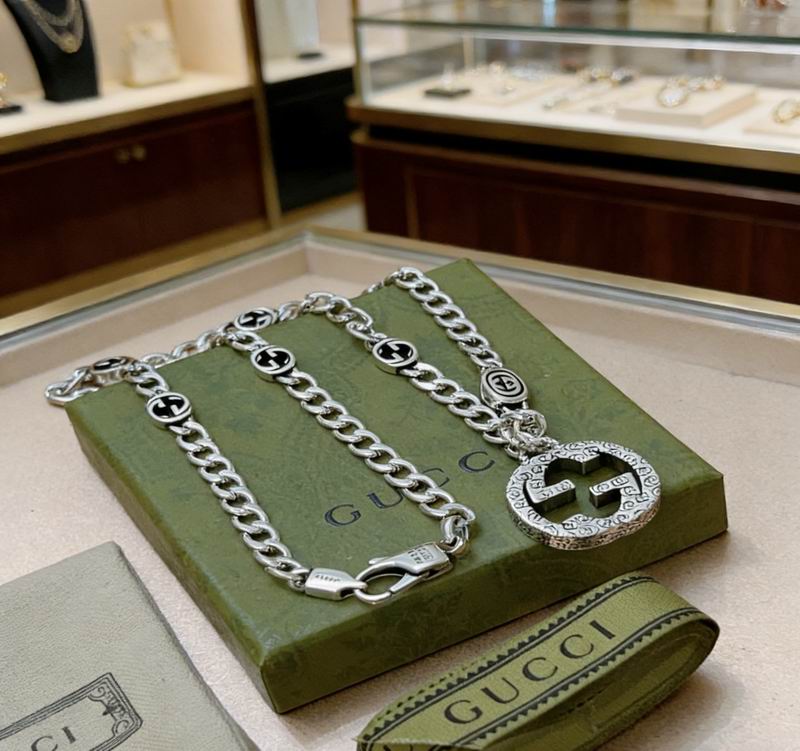 Gucci Necklace  04yxs320 (7)