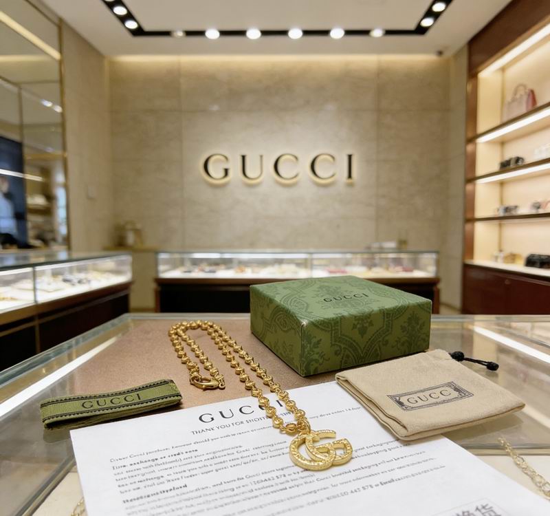 Gucci Necklace  04yxs321 (7)