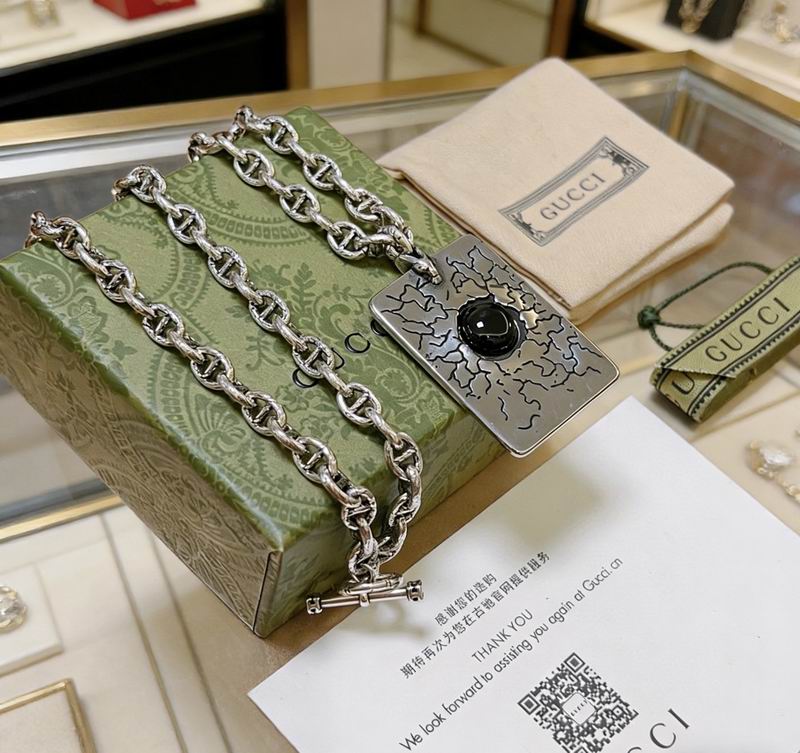 Gucci Necklace  04yxs325 (7)