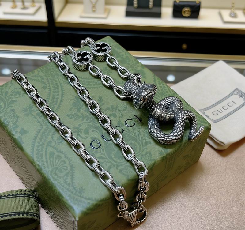 Gucci Necklace  04yxs326 (7)