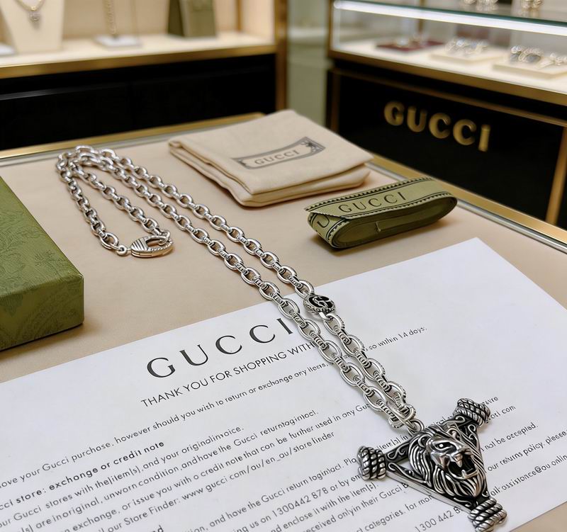Gucci Necklace  04yxs332 (7)