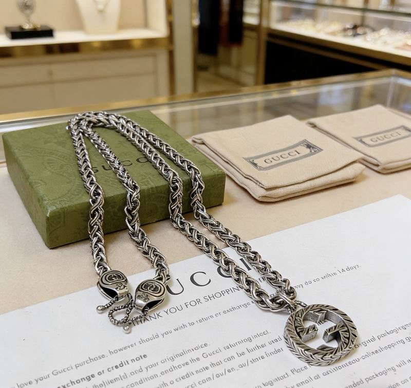 Gucci Necklace  04yxs338 (7)