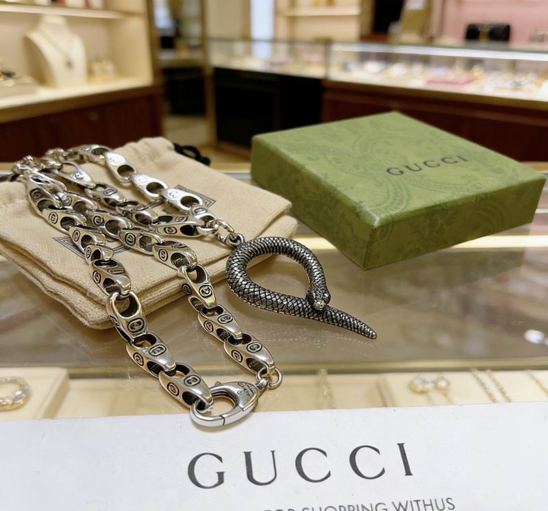 Gucci Necklace  04yxs355 (7)