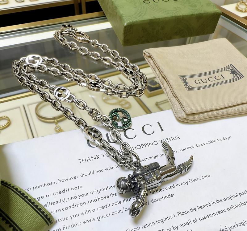 Gucci Necklace  04yxs359 (9)