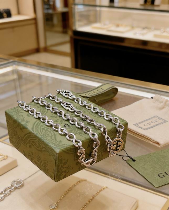 Gucci Necklace  04yxs362 (7)