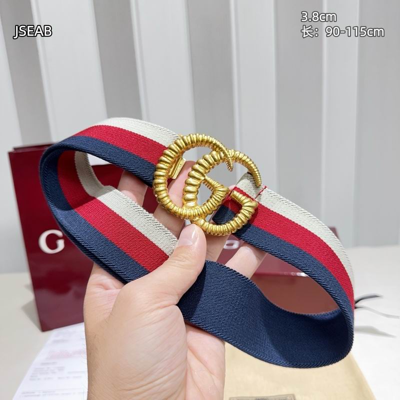 Gucci belt 松紧带38mmX90-115cm 8L (10)