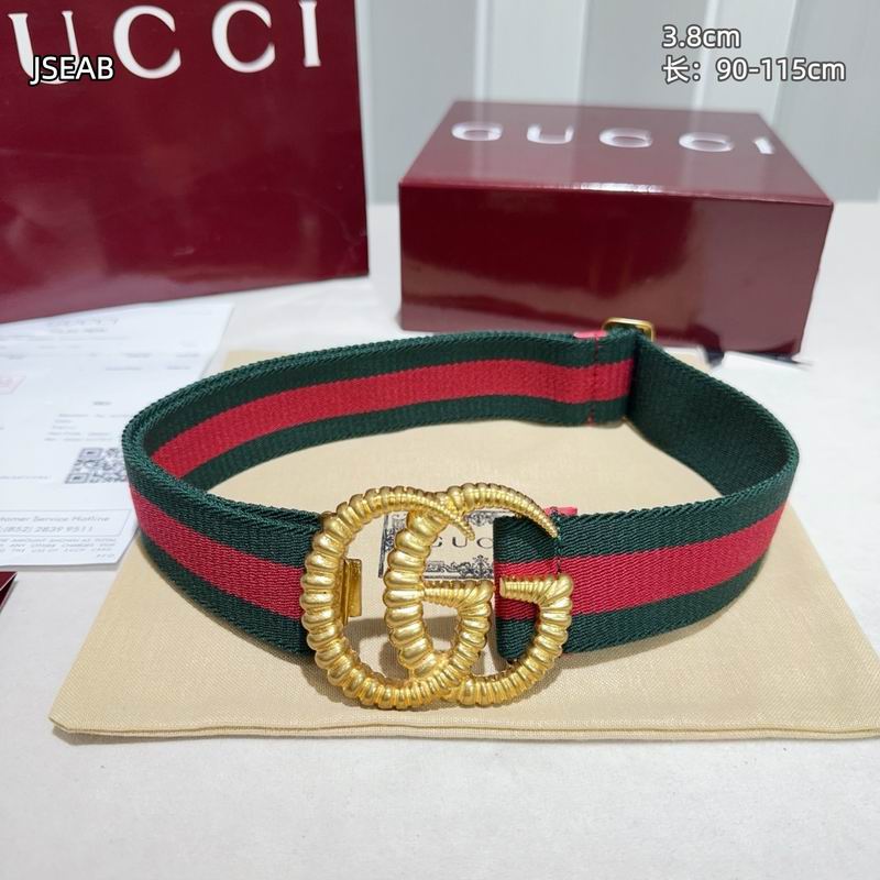 Gucci belt 松紧带38mmX90-115cm 8L (2)
