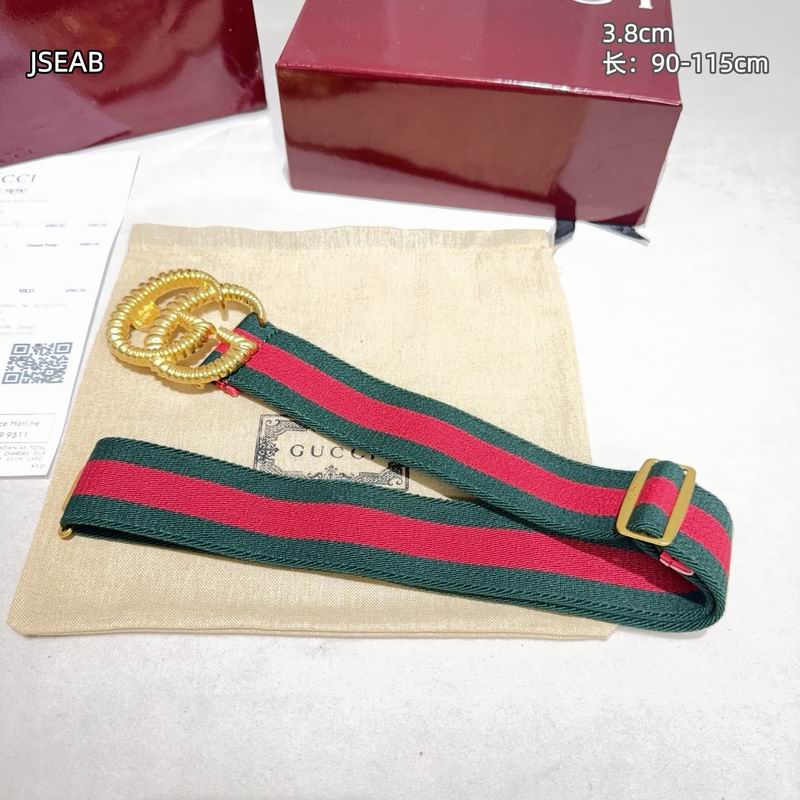 Gucci belt 松紧带38mmX90-115cm 8L (4)
