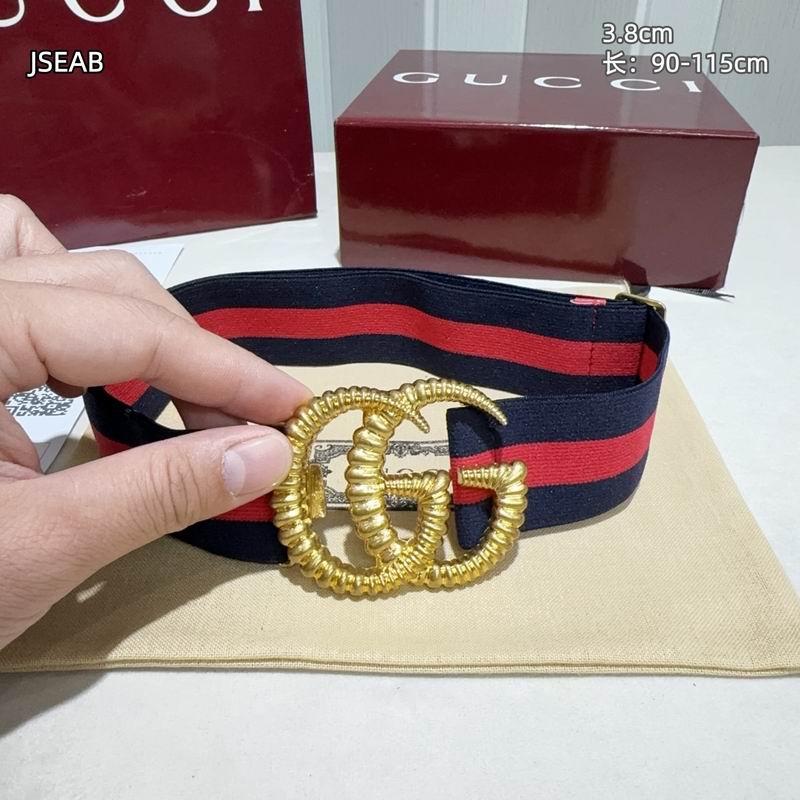 Gucci belt 松紧带38mmX90-115cm 8L (5)