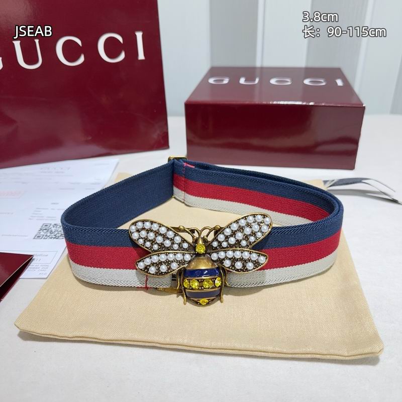 Gucci belt 松紧带38mmX90-115cm 8L (67)