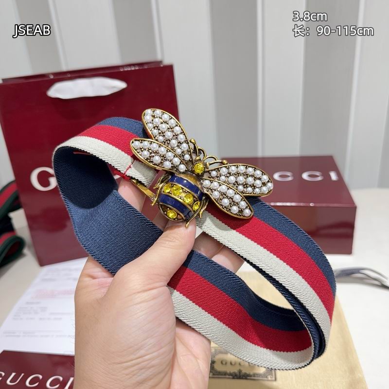 Gucci belt 松紧带38mmX90-115cm 8L (68)