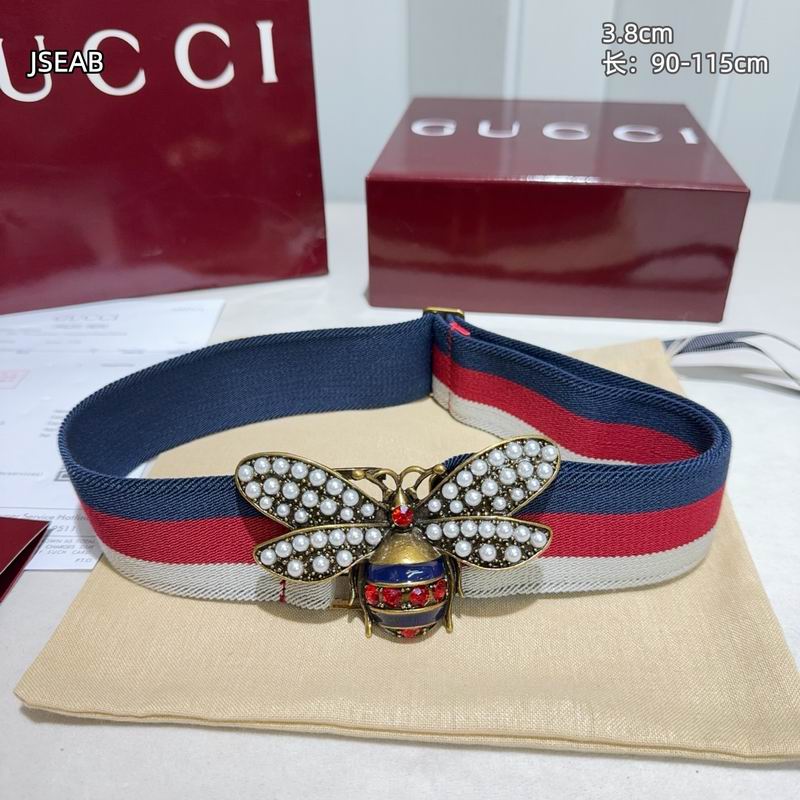 Gucci belt 松紧带38mmX90-115cm 8L (70)