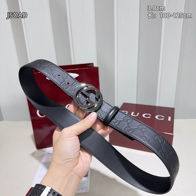 Gucci belt 38mmX100-125cm 8L (10)