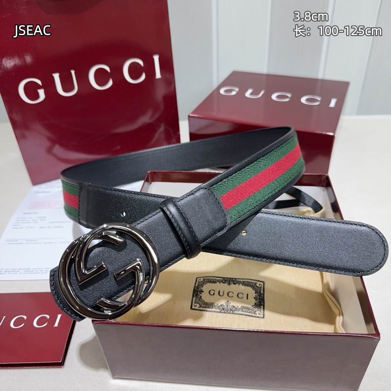 Gucci belt 38mmX100-125cm 8L (11)