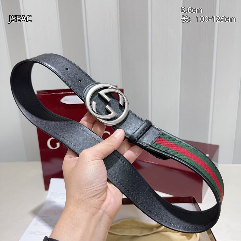 Gucci belt 38mmX100-125cm 8L (14)