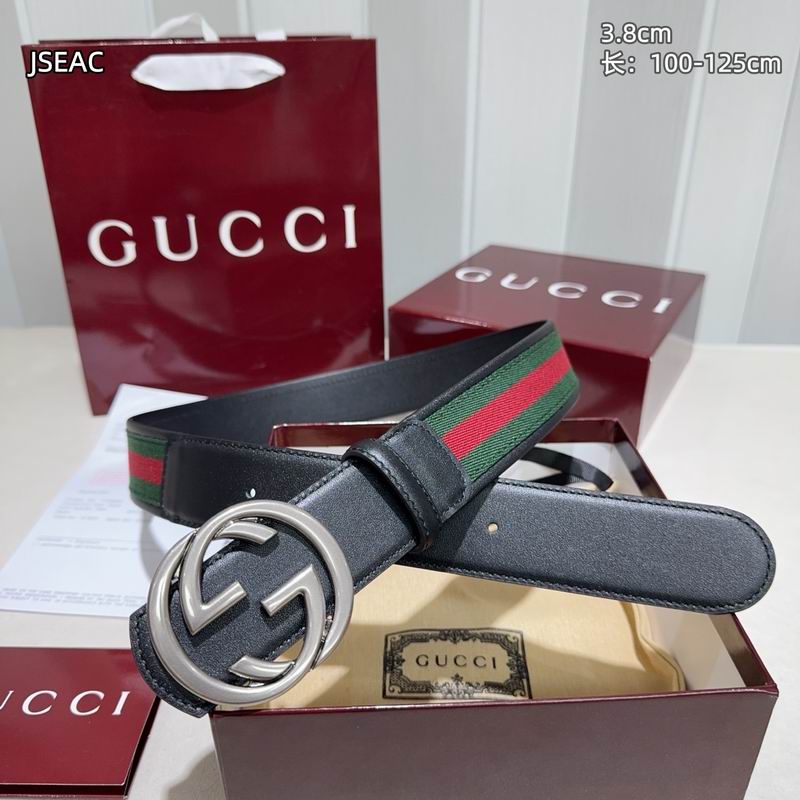 Gucci belt 38mmX100-125cm 8L (15)
