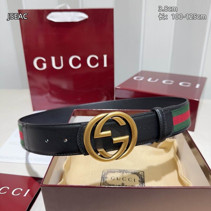 Gucci belt 38mmX100-125cm 8L (17)