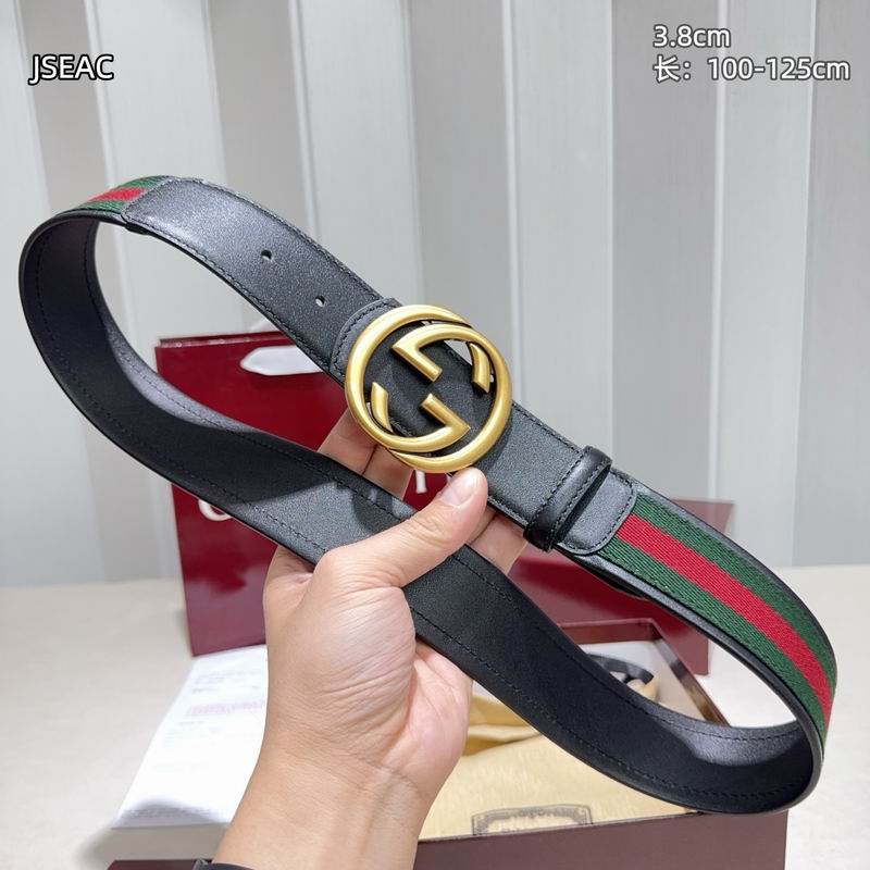 Gucci belt 38mmX100-125cm 8L (18)