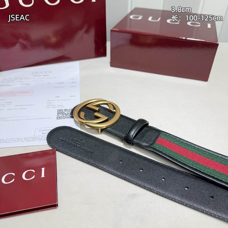 Gucci belt 38mmX100-125cm 8L (20)