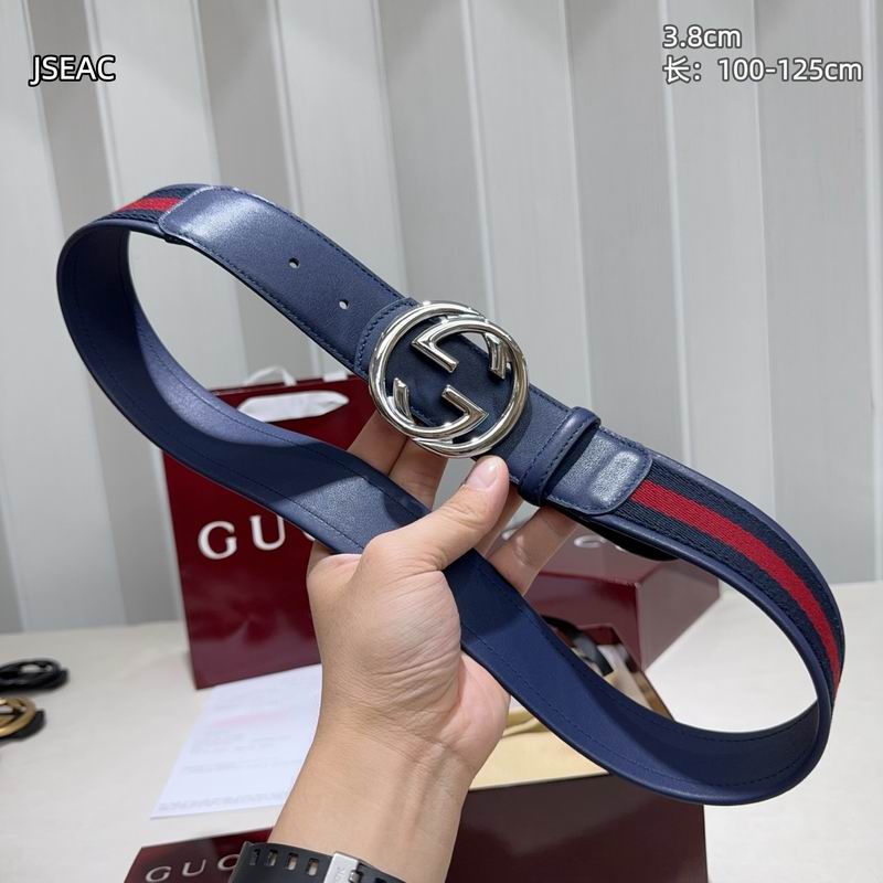 Gucci belt 38mmX100-125cm 8L (26)
