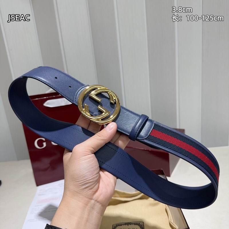 Gucci belt 38mmX100-125cm 8L (30)